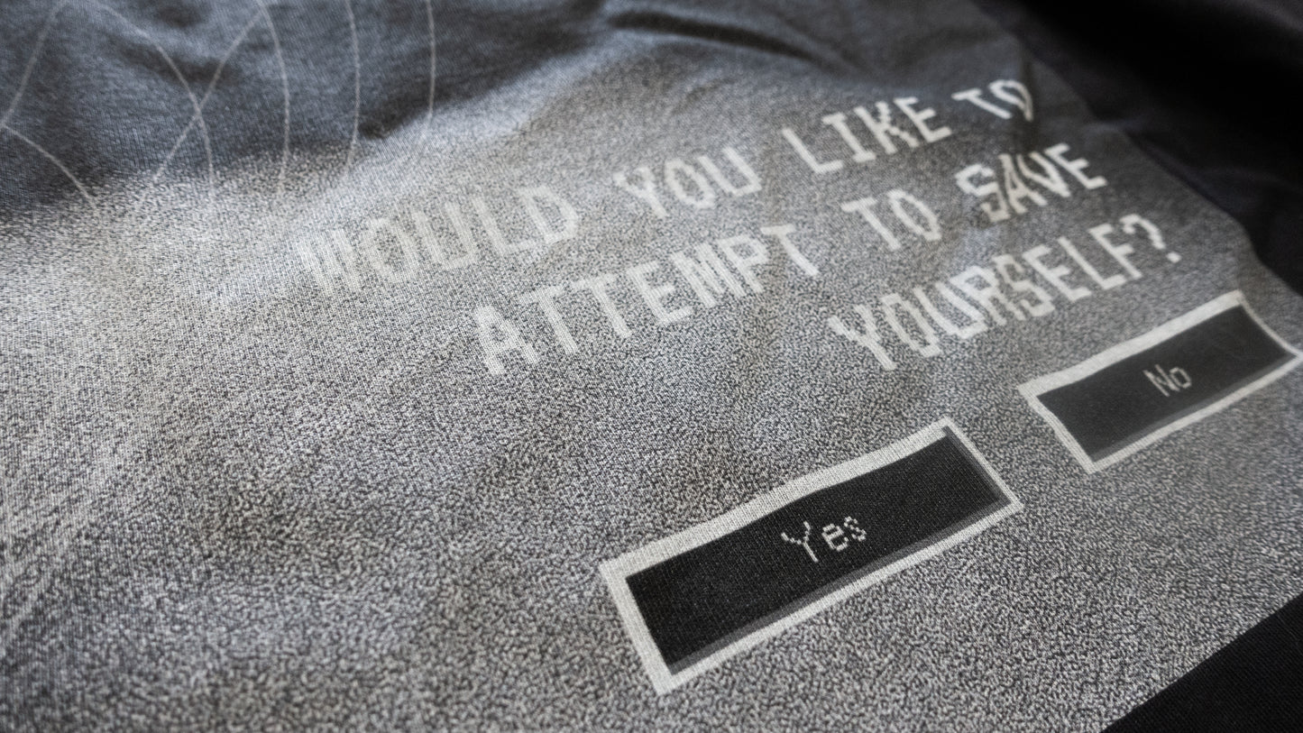 "Maya has Crashed" Long Sleeve Tee