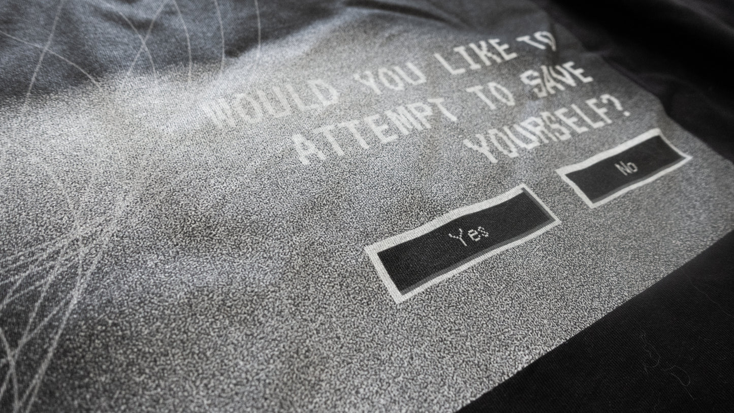 "3dsmax has Crashed" Long Sleeve Tee