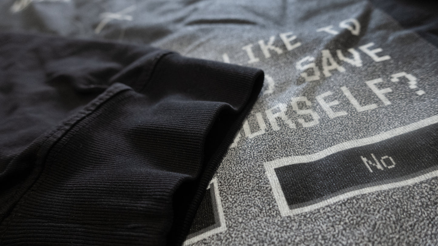"Maya has Crashed" Long Sleeve Tee