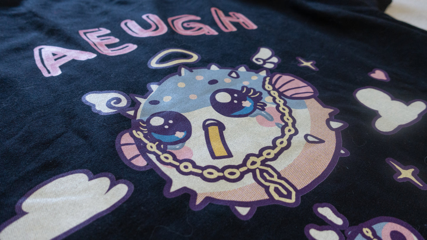 "AEUGH" Oversized Tee