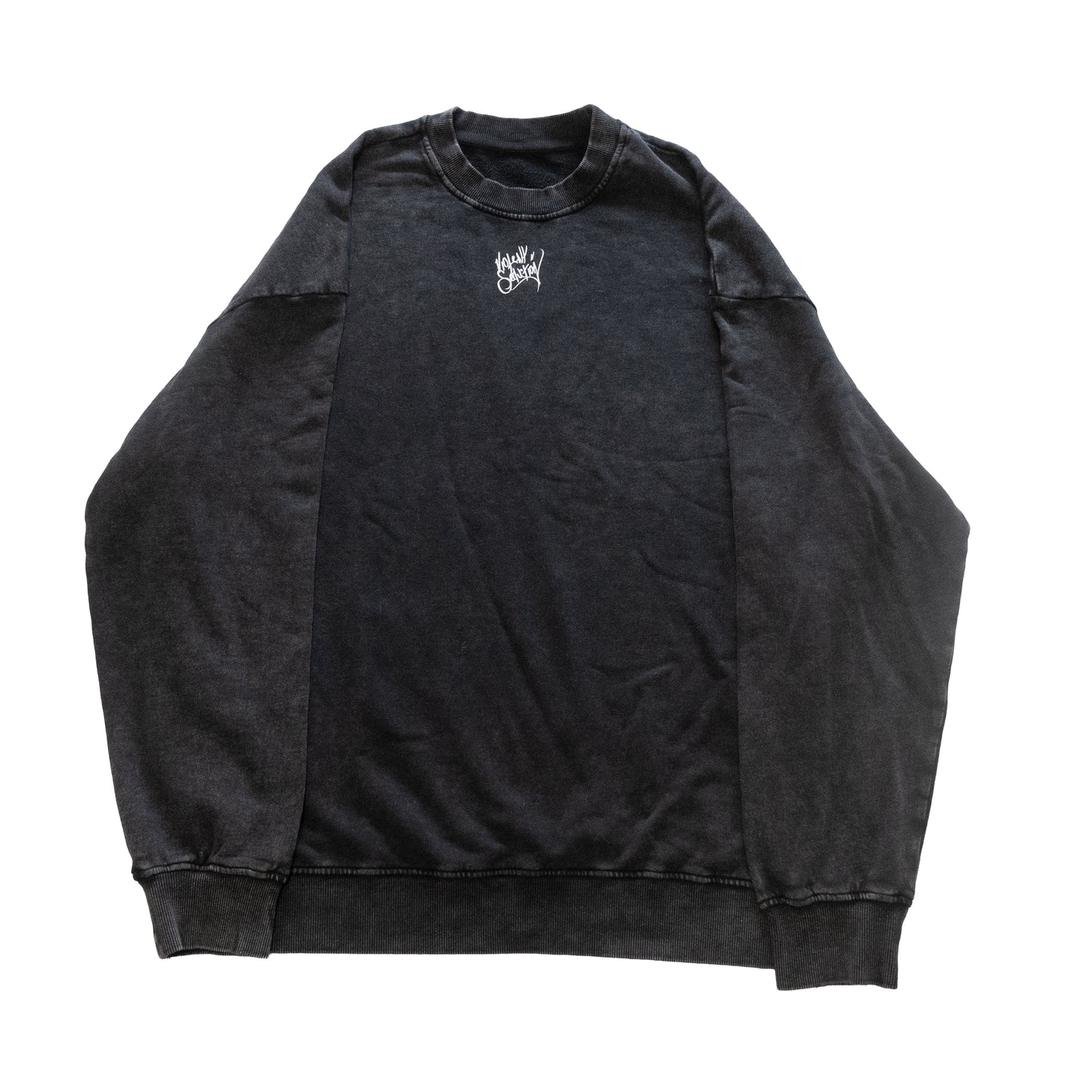 "Burnout Bass" Oversize Sweatshirt